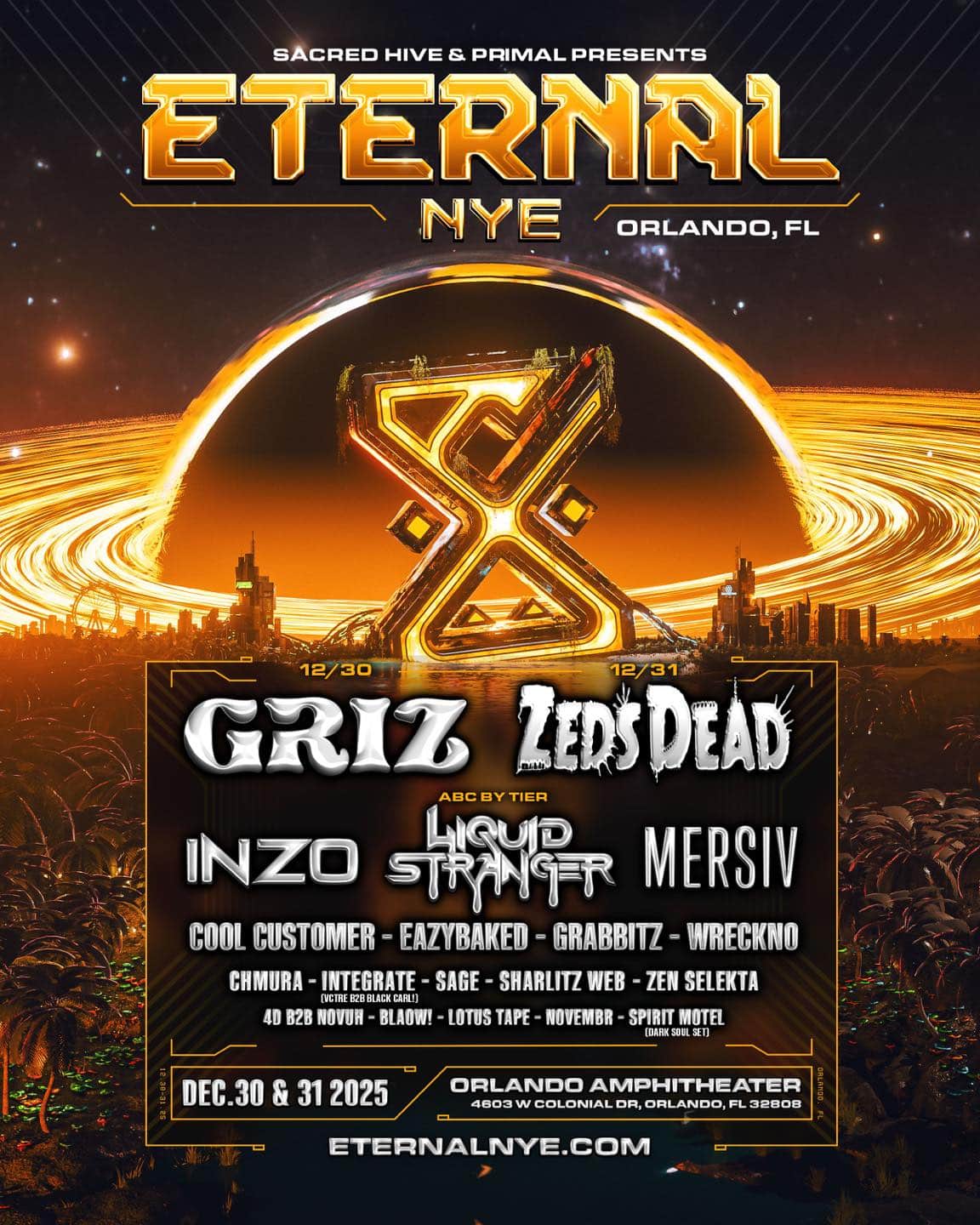 Eternal NYE 2026 poster