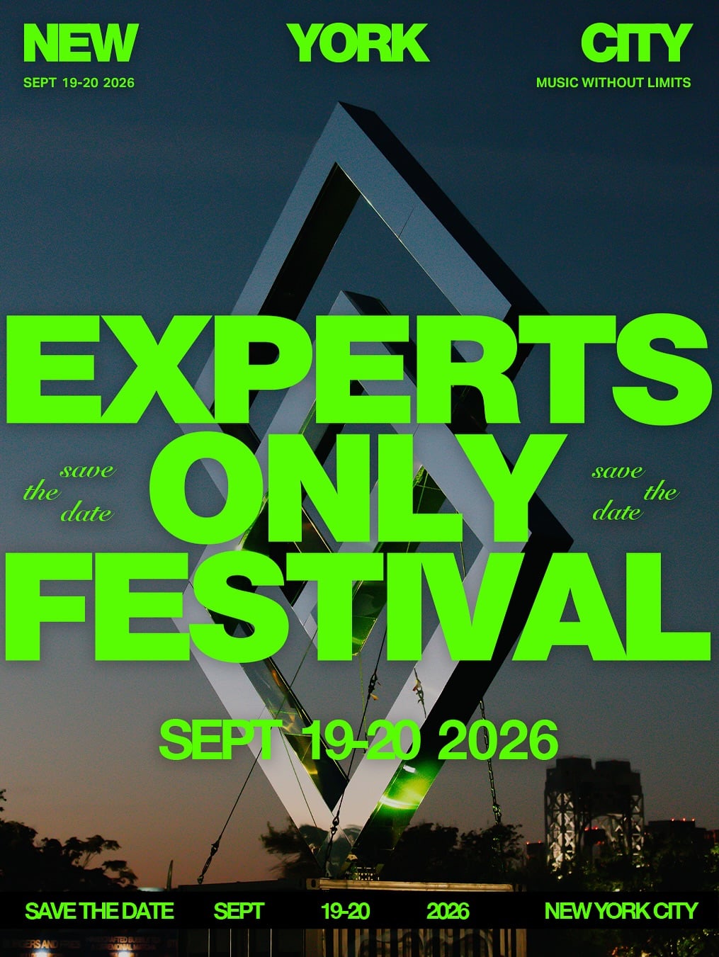 Experts Only Festival 2026